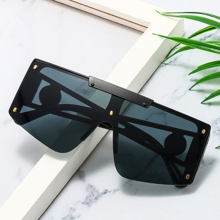 Wholesale Fashionable half frame personalized sunglasses trend