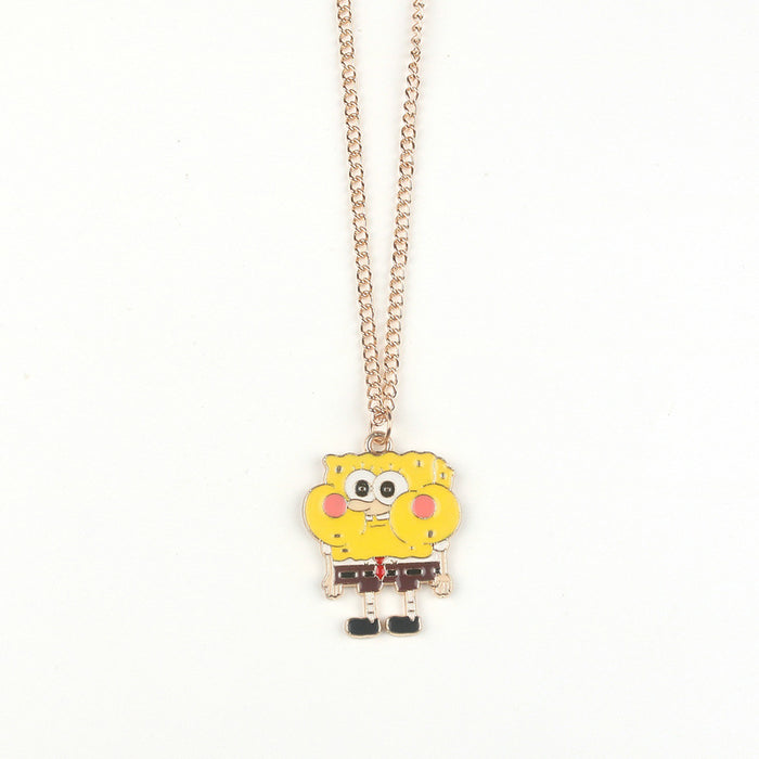 Wholesale Children Cartoon Alloy Pendant Necklace JDC-NE-FuYu007