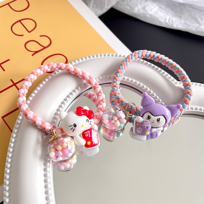 Wholesale Cartoon Braided Children Plastic Hair Band JDC-HS-Leiyang002