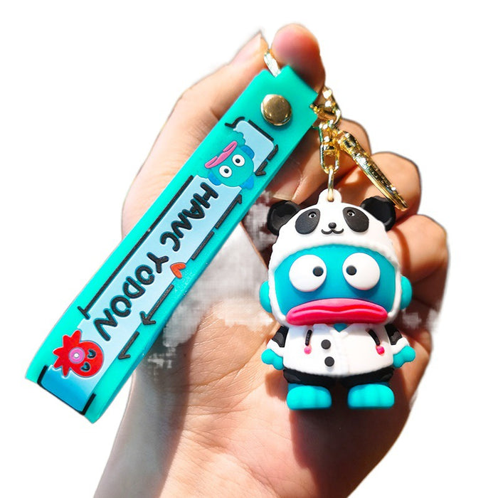 Wholesale Clownfish Design Silicone Keychain Bag Charm