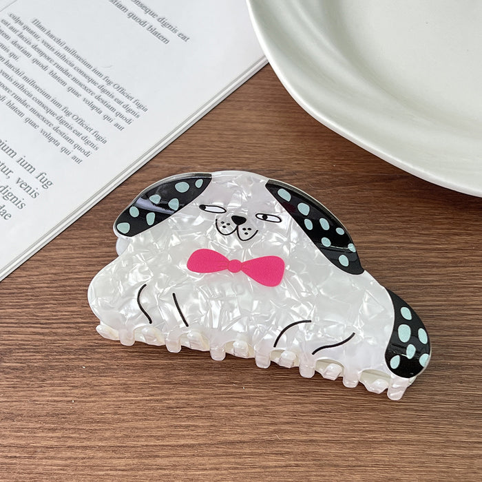 Wholesale Acrylic Cartoon Cat and Dog Claw Hair Clips for Women Everyday Styling