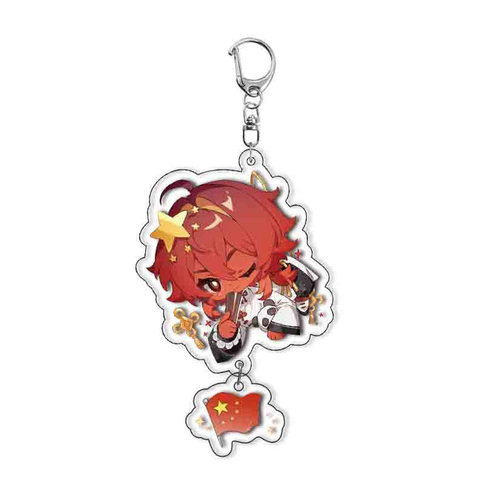 Wholesale Anime peripheral acrylic keychain