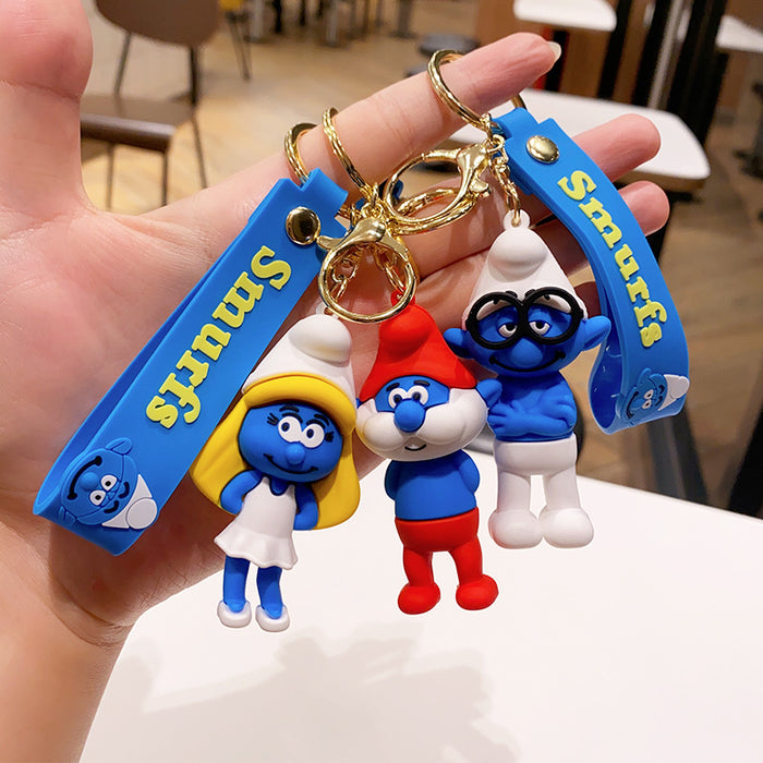 Wholesale Creative Cartoon Doll Car Keychain Soft Glue JDC-KC-NLu037