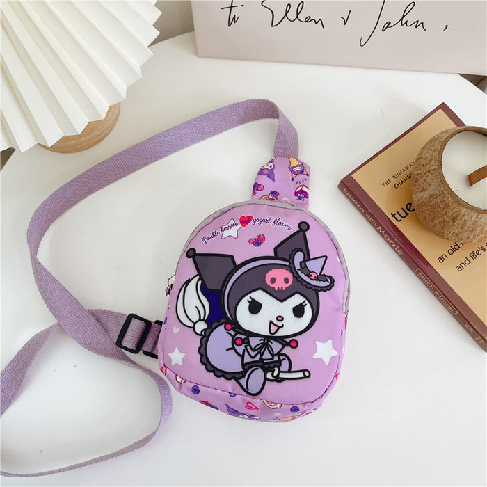 Wholesale Nylon Simple Casual Children's Crossbody Bag JDC-SD-YuanDuo083