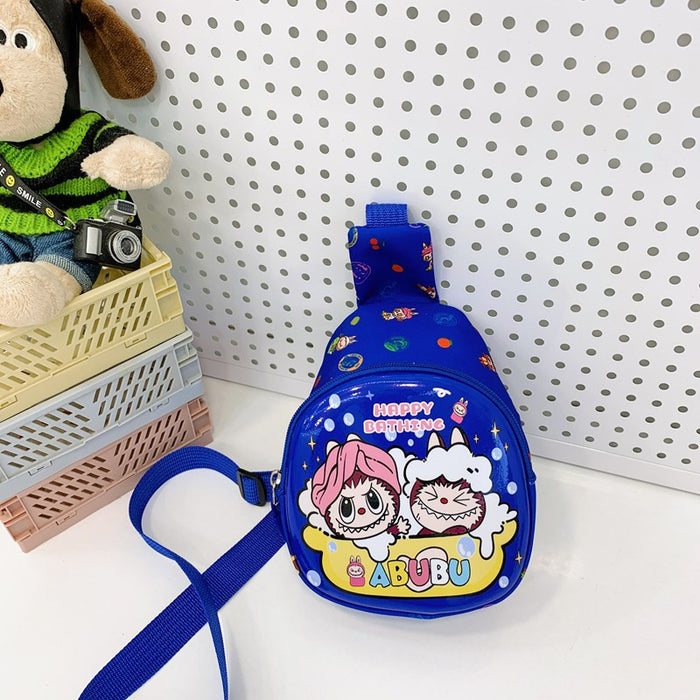 Wholesale Chest Bag Cartoon Anime Cute Kids Crossbody Bag New Printed Children' s Bag
