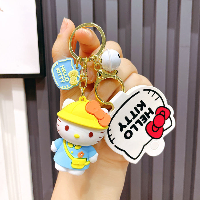 Wholesale Cartoon Doll PVC Keychain (s) JDC-KC-YuanD005