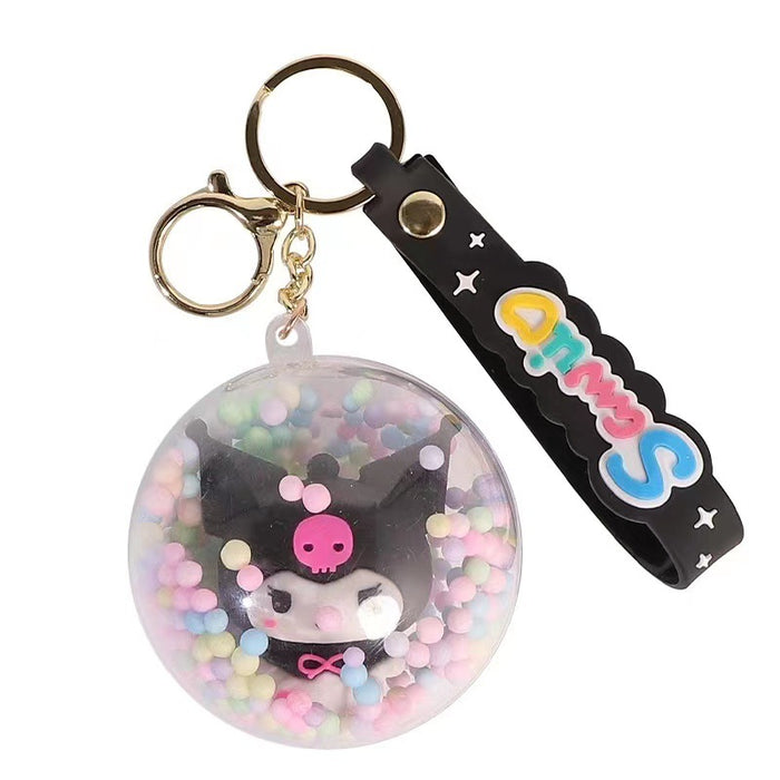 Wholesale Cartoon Acrylic Bubble Ball Keychain (S) JDC-KC-LuoYan020