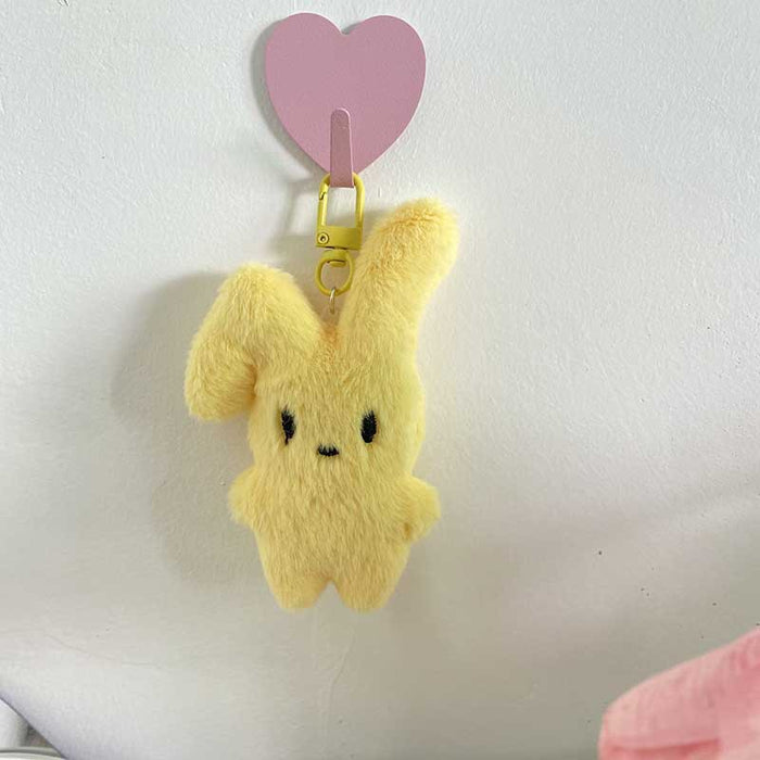 Wholesale Rabbit keychain cute and sweet plush backpack pendant accessory