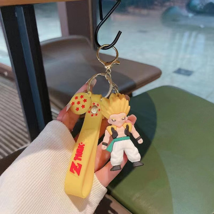 Wholesale Cartoon Doll Silicone Keychain JDC-KC-HongSheng006