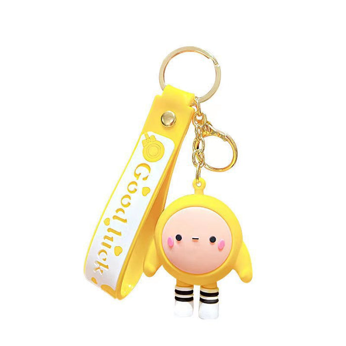 Wholesale Cute Cartoon 3D Keychain Metal Car Key Accessory Everyday