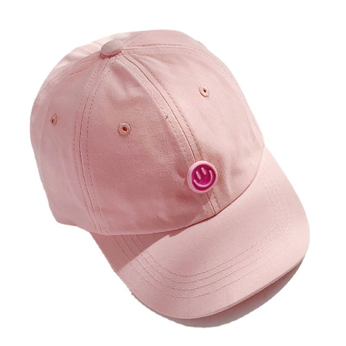 Wholesale Smiling Children's Baseball Hat Outdoor Leisure Versatile Sunscreen Hat Sunshade Hat