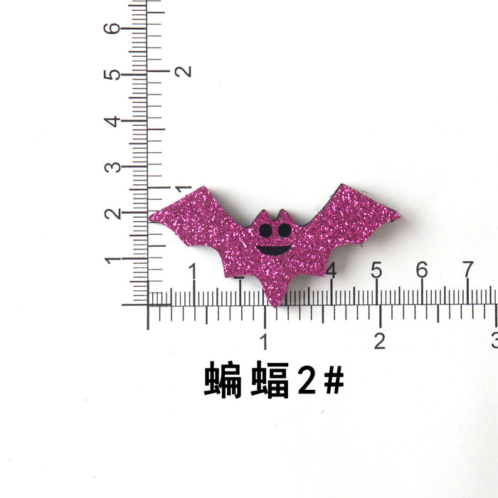 Wholesale  Pumpkin Ghost Felt DIY Hair Clip Craft Kit Decorative Accessory For Kids Boutique Resale Gift