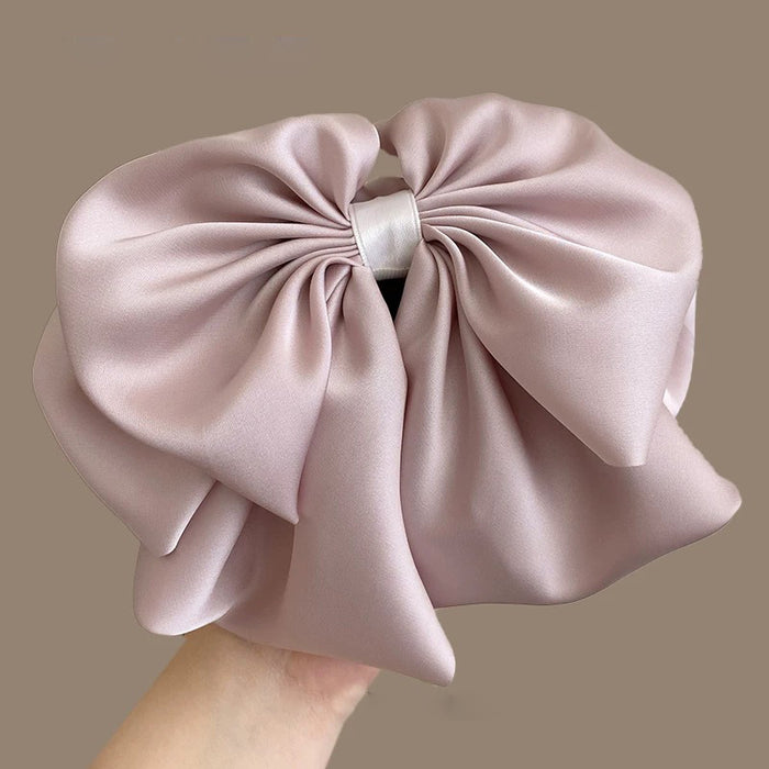 Wholesale Flower Bud Clamp Fluffy Hair Ponytail Clip Advanced Sense Temperament Hairpin