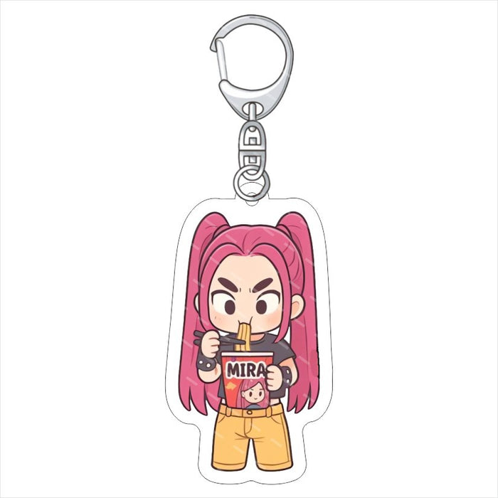 Wholesale K-POP Anime peripheral cute acrylic keychain