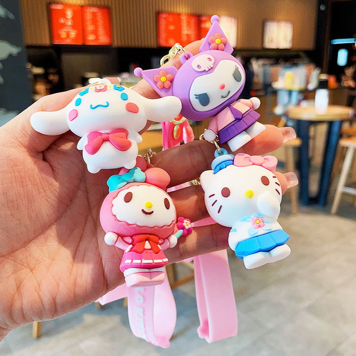 Wholesale Sakura Cute Doll Keychain JDC-KC-LeZ008