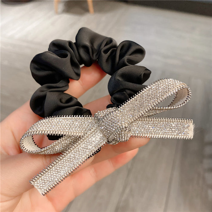 Wholesale Rhinestone Crystal Hairpin Hairpin Hair Ring Girl Top Clip Back Head Headdress