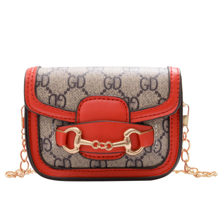 Wholesale Children's Shoulder Bag Fashion Girl's Chain Shoulder Crossbody Bag Coin Purse