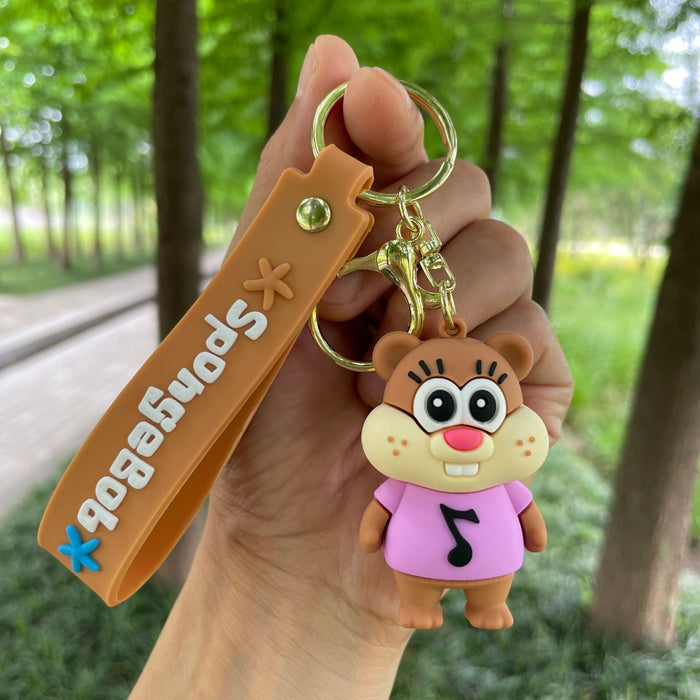 Wholesale Keychain Cartoon Doll Pendant Car Keychain Small Gift Wholesale