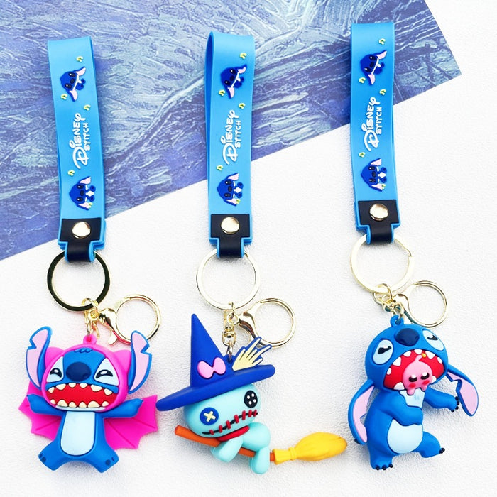 Wholesale PVC Cartoon Doll Keychain JDC-KC-WuYi024