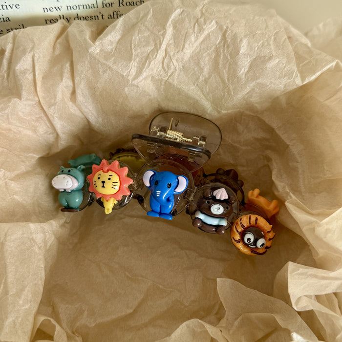 Wholesale Cute Animal Large Grab Hair Clips