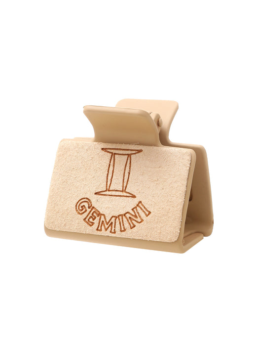 Wholesale Western Style Super Fiber Laser Carved Twelve Constellations Hairpin Distinctive Simple Head Shark Clip