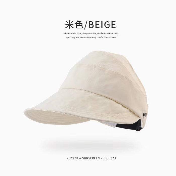 Wholesale women's empty top fisherman hat outdoor Sun protection