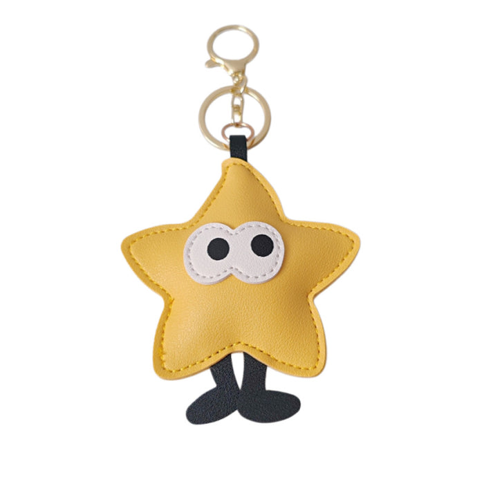 Wholesale PU Dog Keychain Pendant Cute Border Collie Husky Schnauzer Street Style Fashion Accessory