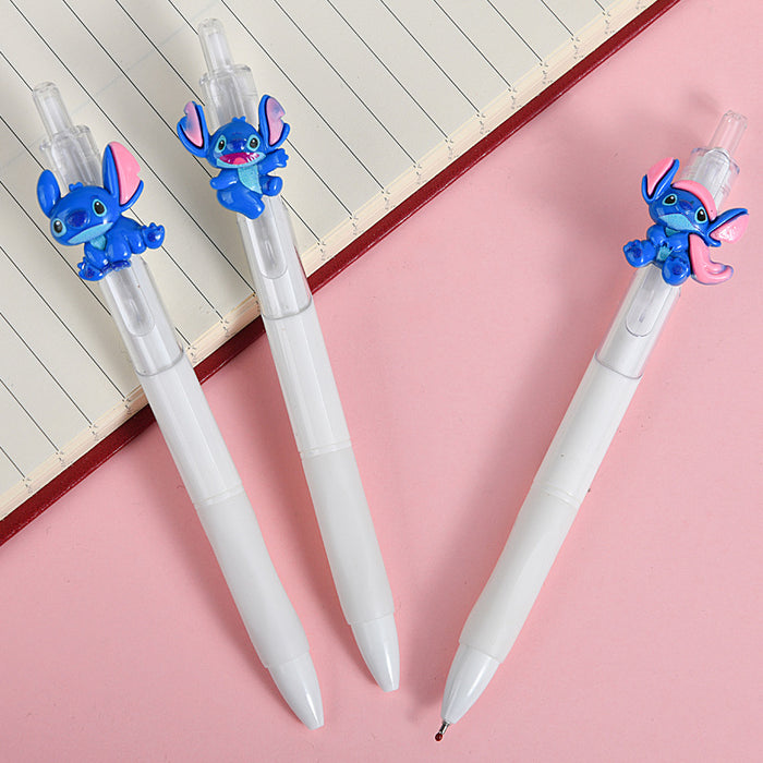 Wholesale 36pcs/ box Press Gel Pen Black Quick-Drying Brush Pen Student Gift Pen