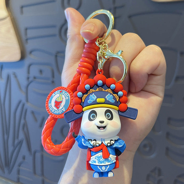 Wholesale Peking Opera Panda Keychain JDC-KC-OuBu004