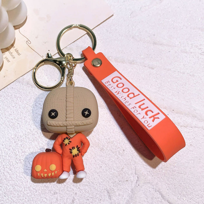 Wholesale Cartoon Doll PVC Keychain JDC-KC-Qiwei009