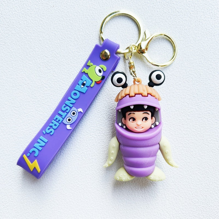 Wholesale PVC Cartoon Doll Keychain JDC-KC-WuYi272