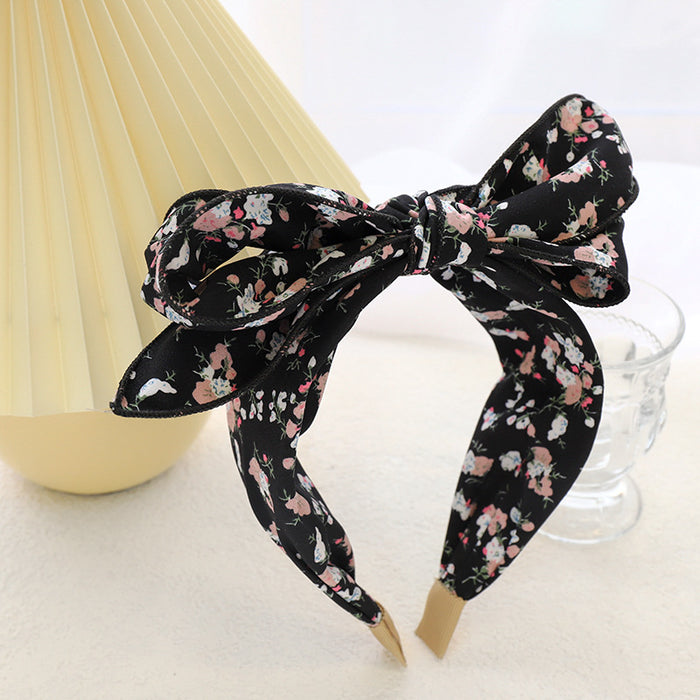 Wholesale Printing Bow Headband JDC-HD-MIs022