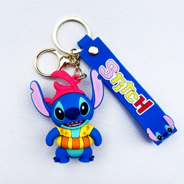 Wholesale PVC Cartoon Doll Keychain JDC-KC-WuYi026