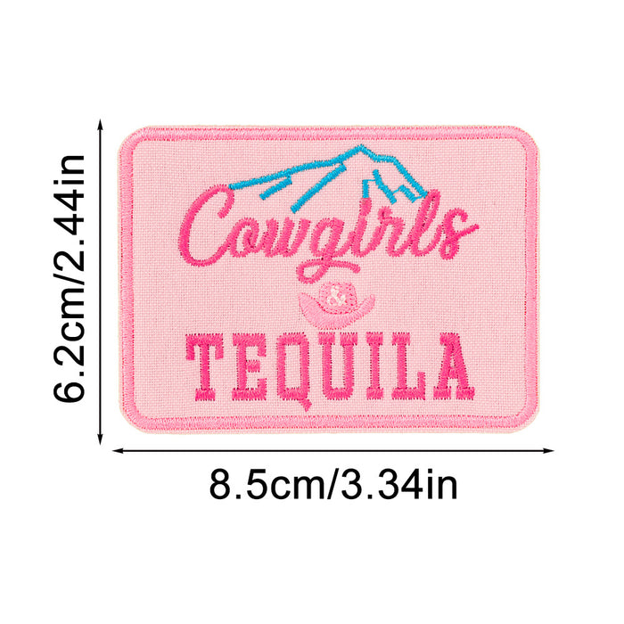 Wholesale English Letter Embroidery DIY Patches