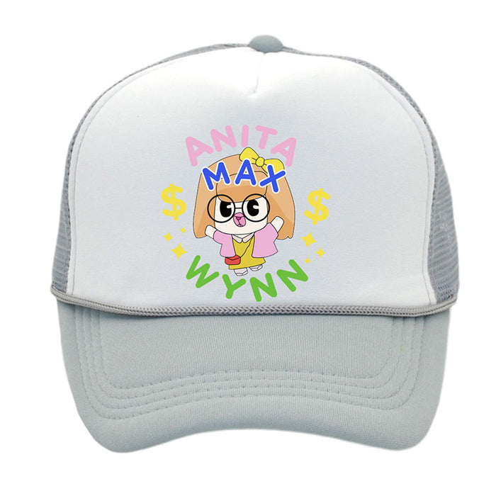 Wholesale Mesh Polyester Cartoon Sponge Net Cap Baseball Cap JDC-FH-PNi020