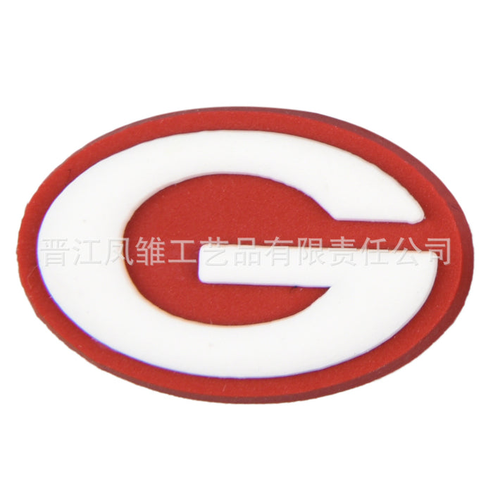 Wholesale 50pcs Rugby Series Shoes Charms detachable