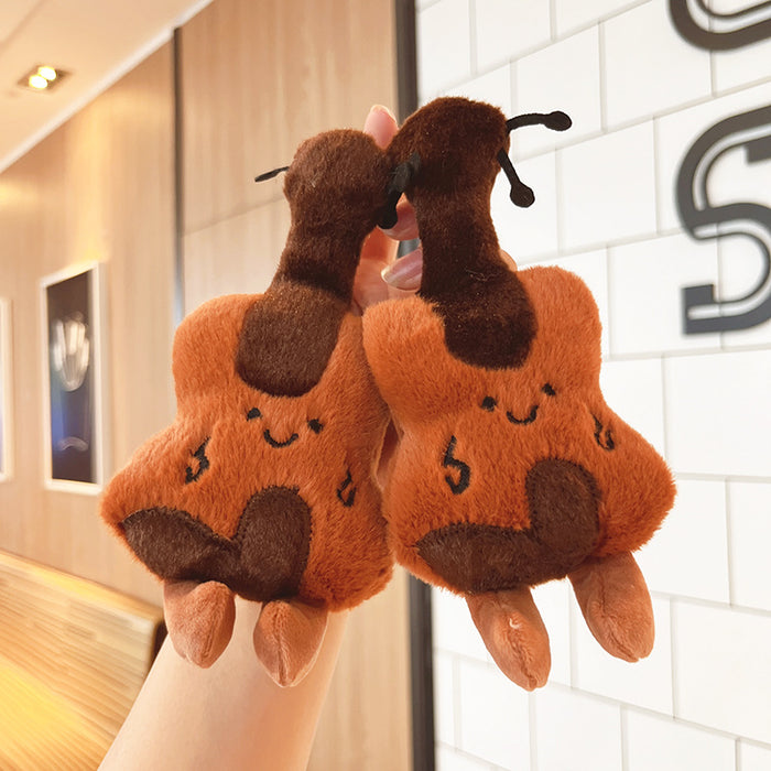 Wholesale Violin Plush Pendant  Birthday Gift Keychain