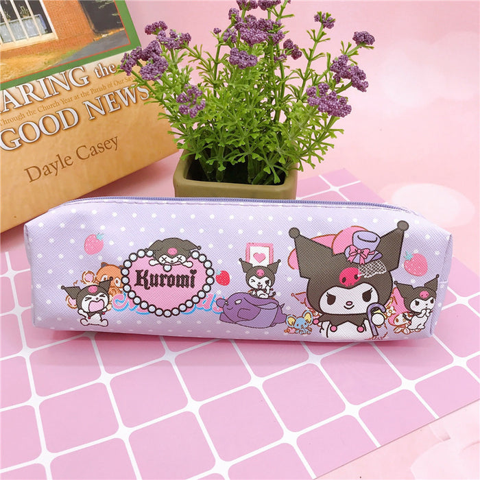 Wholesale Large Capacity PU Cute Cartoon Small Pencil Case JDC-PB-YaLL001