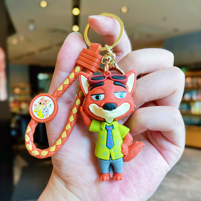 Wholesale Keychain cartoon figurine backpack pendant, car keychain ornament, small gift