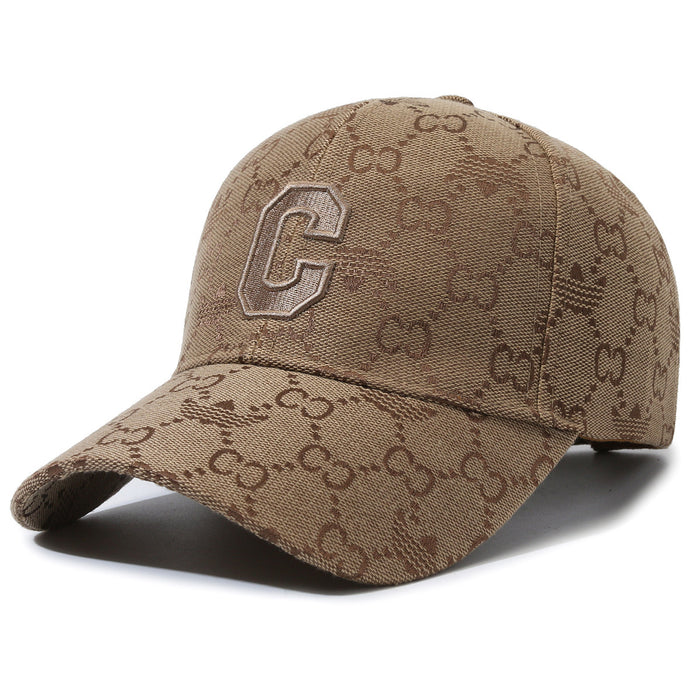 Wholesale Baseball cap with sun protection and embroidery, fashionable and versatile outdoor duckbill cap
