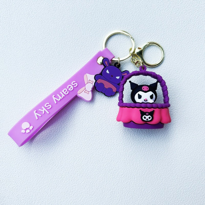 Wholesale PVC cartoon doll Keychain JDC-KC-WuYi093