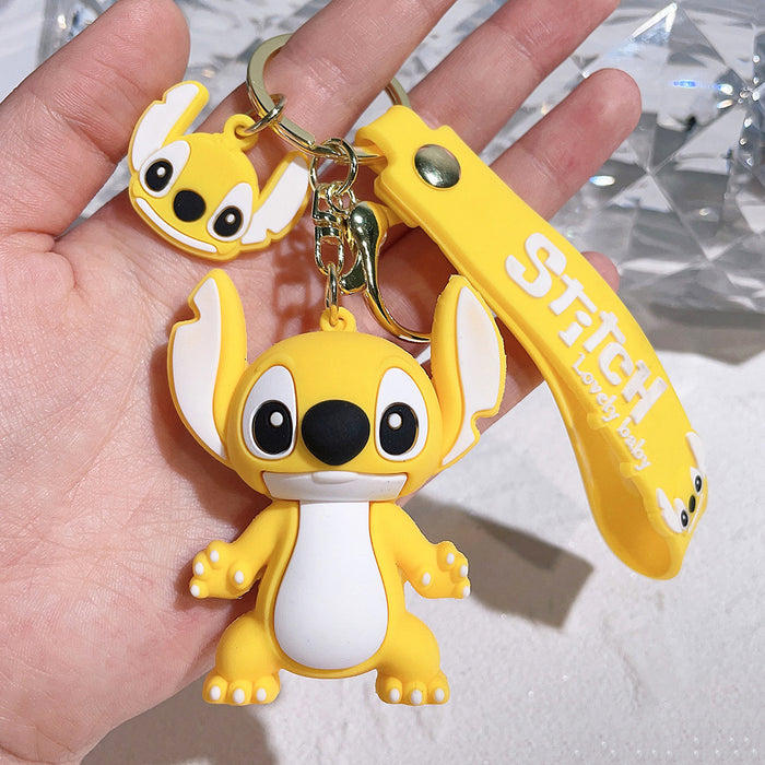 Wholesale Cartoon Silicone Doll Keychain JDC-KC-QiChao012