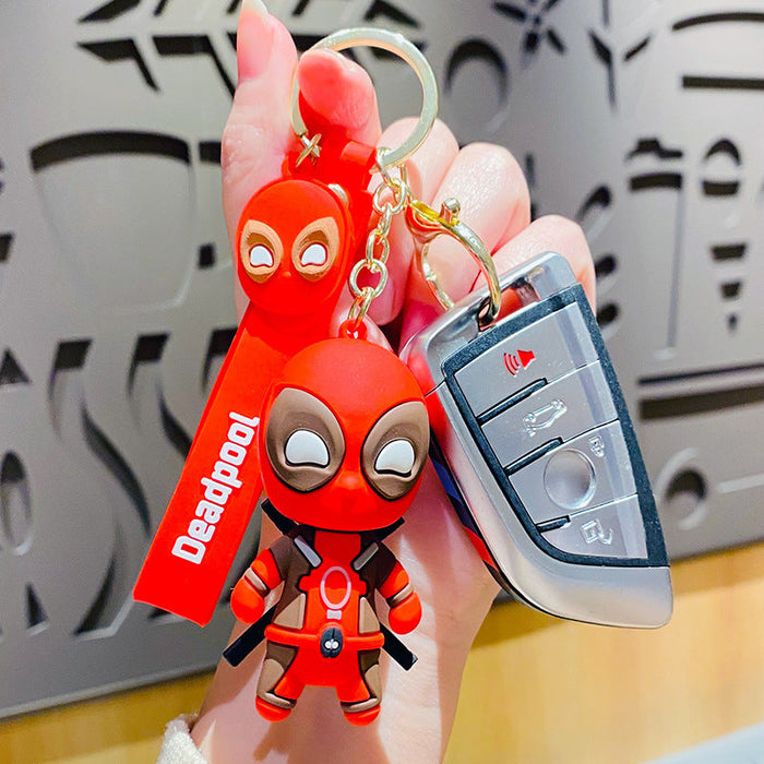 Wholesale PVC cute cartoon key chain (F) JDC-KC-Manm097