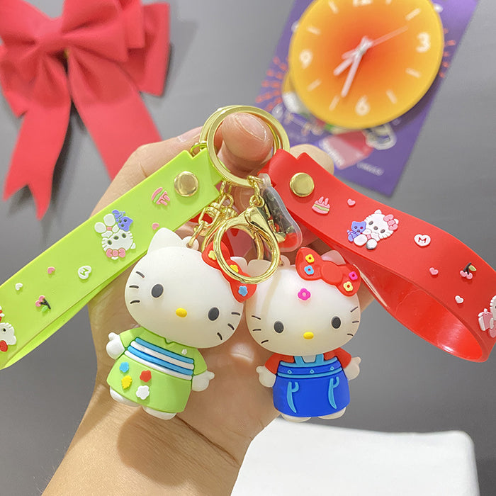 Wholesale PVC Cartoon Doll Keychain JDC-KC-WuYi149