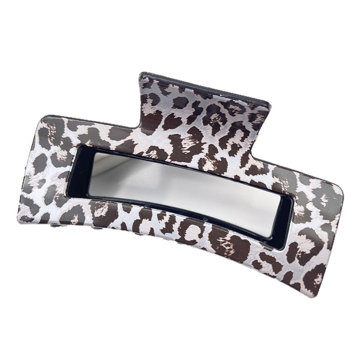 Wholesale Leopard print square claw clip Hair Clips