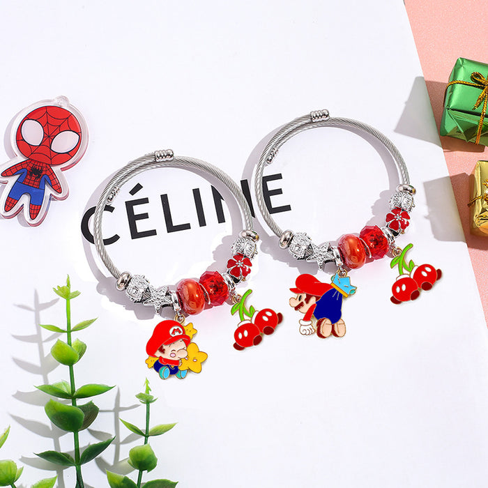 Wholesale Stainless Steel Adjustable Bracelet Women' s Fashion Accessory Gift MOQ≥2