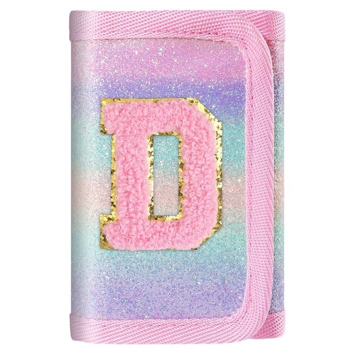 Wholesale Canvas Rainbow Letter Coin Purse Keychain Wallet Unisex Boutique