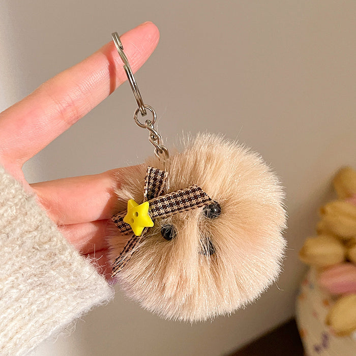 Wholesale Pendant, student plush keychain, hanging accessory, souvenir, creative small gift
