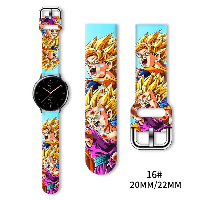 Wholesale Printed Tpu Watch Strap Wrist Strap JDC-WD-NuoQi070