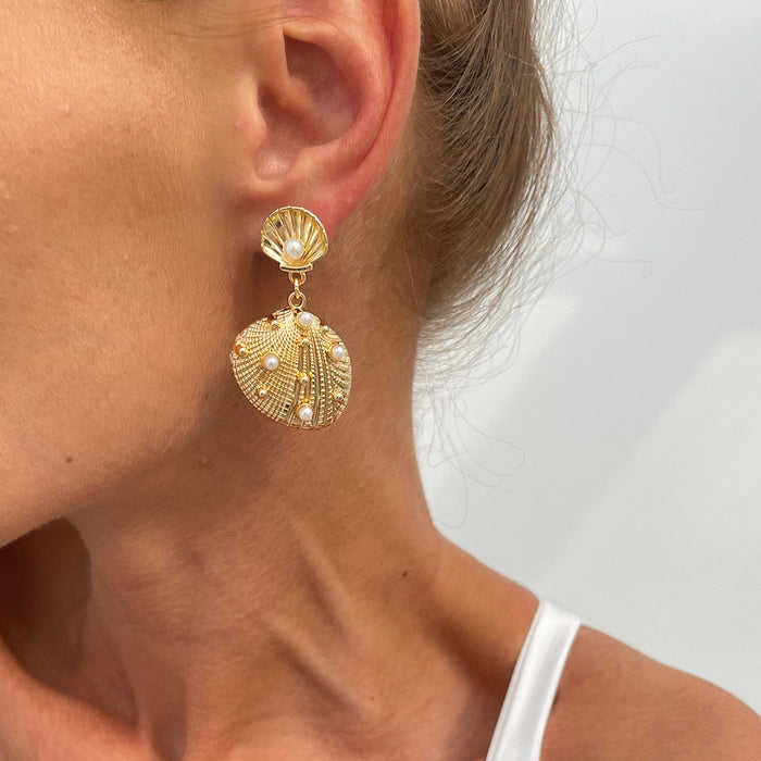 Wholesale Jewelry Party Exaggerated Star Earrings Personalized Metal Earrings